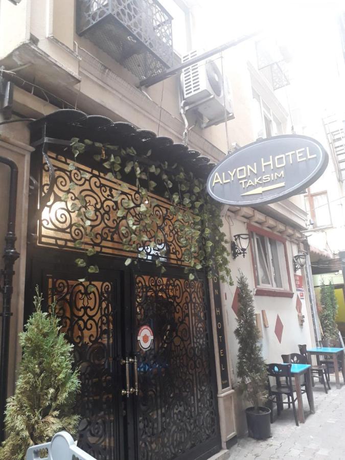 Alyon Hotel Taksim Istanbul Exterior foto