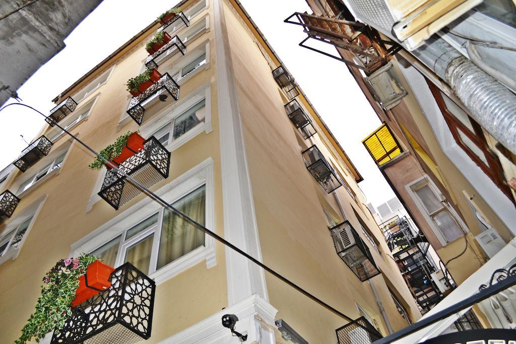 Alyon Hotel Taksim Istanbul Exterior foto